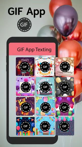 Schermata GIF App For Android Texting 2
