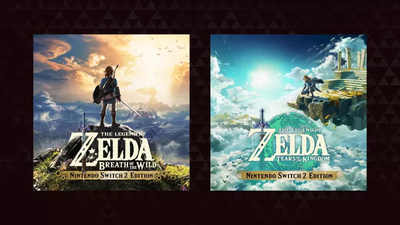 Nintendo Switch 2 Обновления для игр, таких как Breath of the Wild, Metroid Prime 4 объявил