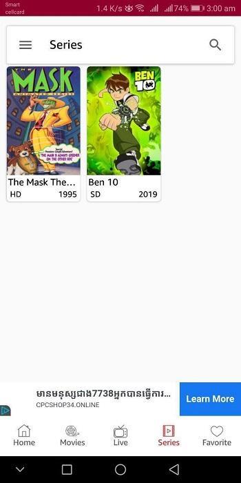 Schermata Sflix.to 2