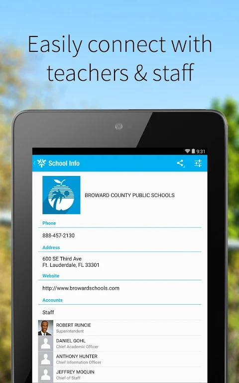 Broward County Public Schools ဖန်သားပြင်ဓာတ်ပုံ 2