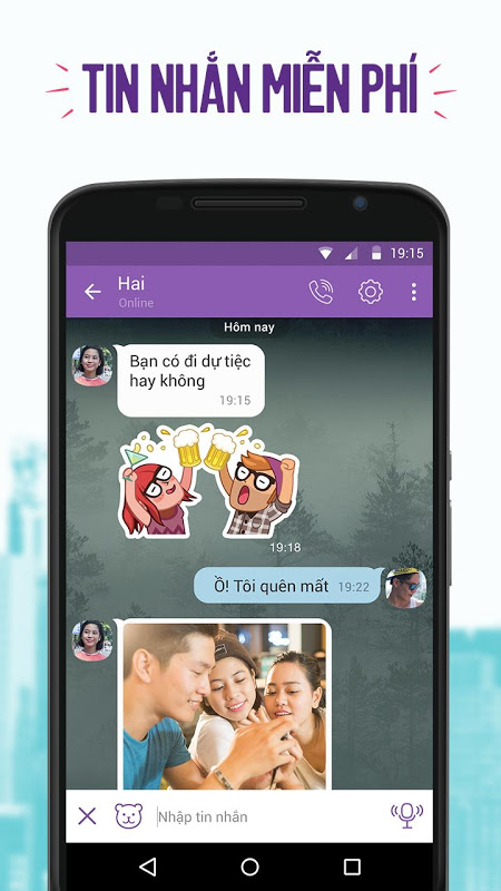 Schermata Viber Messenger 3