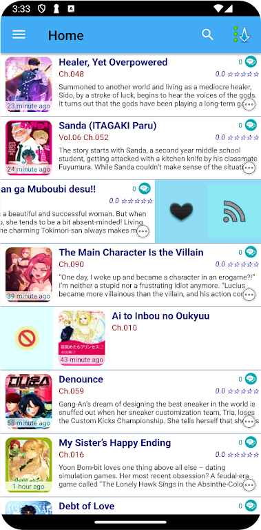 Schermata Manga World - Online Reader 3