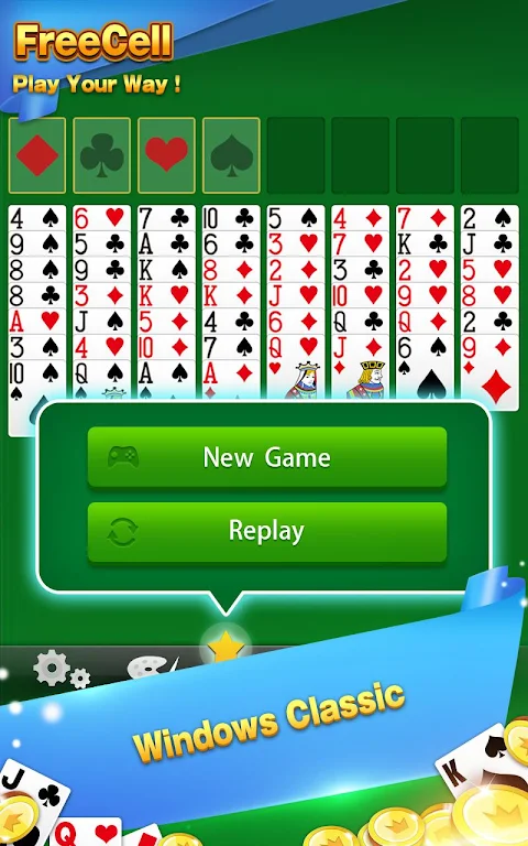 Solitaire - FreeCell Card Game Capture d'écran 4