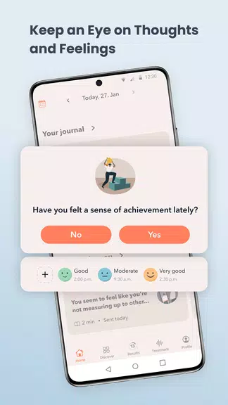 MindDoc: Mental Health Support Ảnh chụp màn hình 2