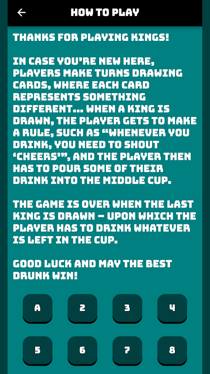Kings - Drinking Game Captura de pantalla 4