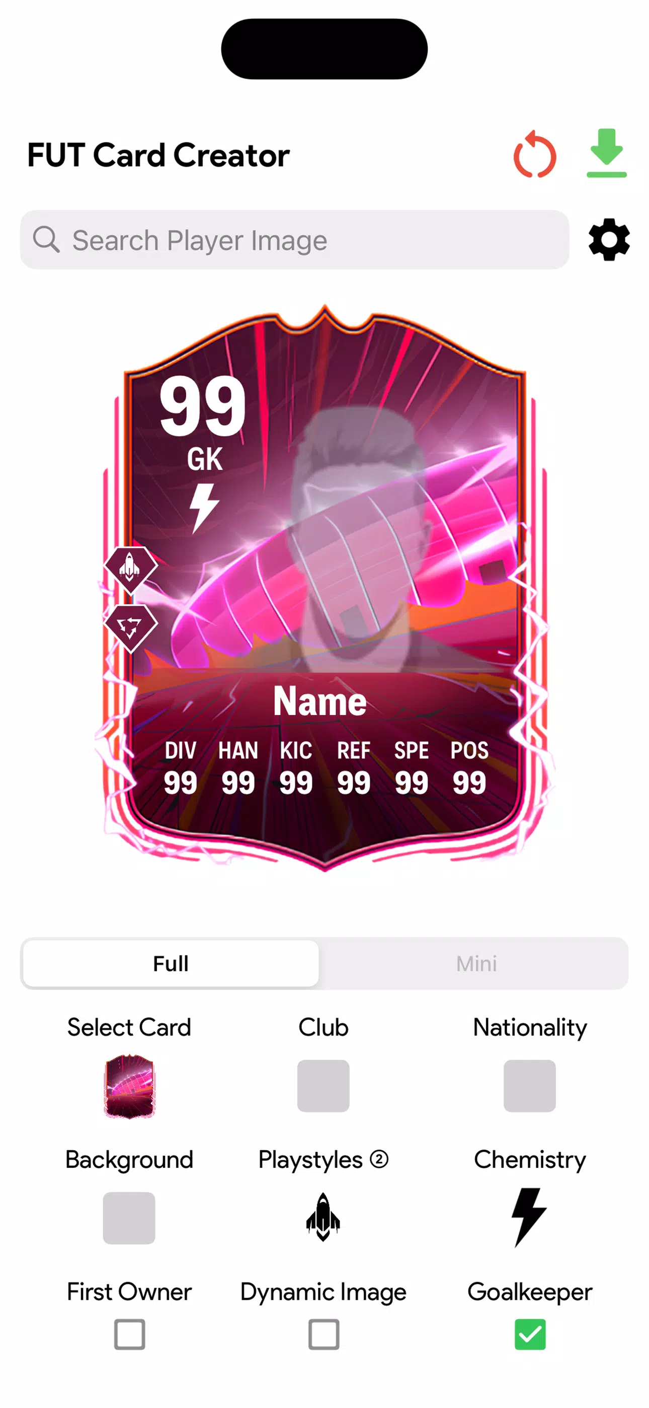 FC Card Creator 25應用截圖第2張