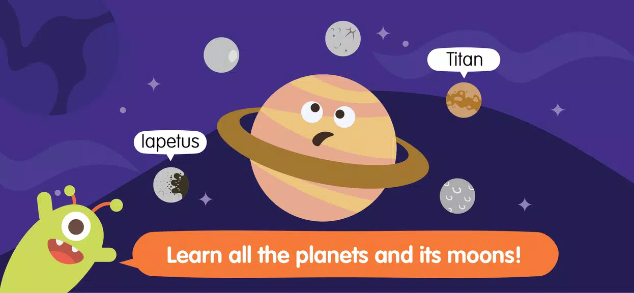 Solar System for kids Zrzut ekranu 3
