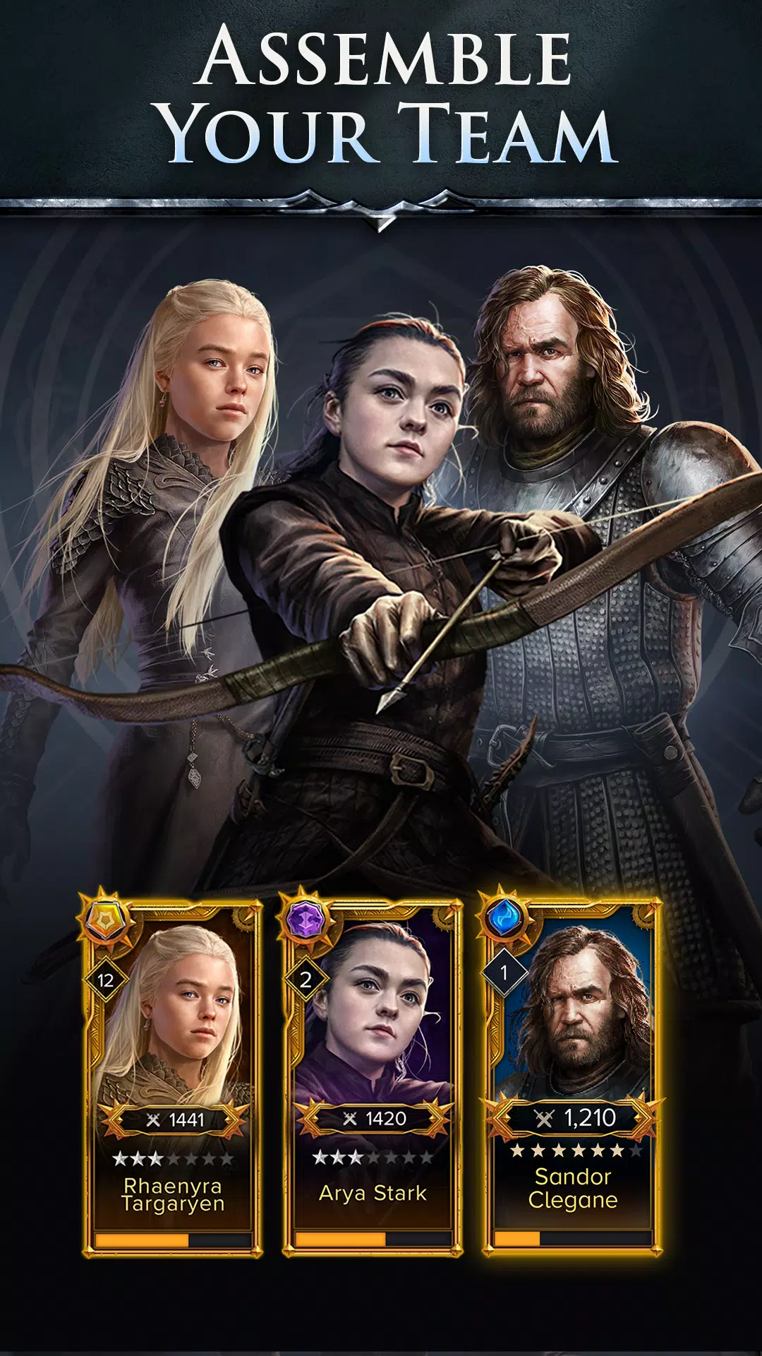 Game of Thrones: Legends RPG ภาพหน้าจอ 2