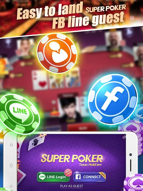 Super Texas Poker--Best Free Texas Hold’em poker Tangkapan skrin 3