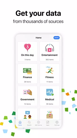 Schermata Personal Data Explorer 1