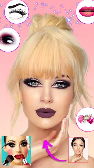 Makeup Camera: Beauty App Ekran Görüntüsü 3