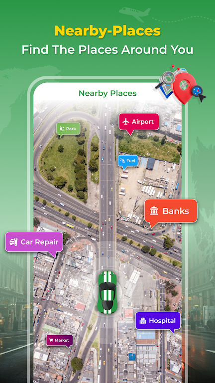 Schermata GPS Earth Map Voice Navigation 3