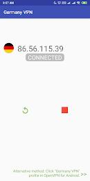Germany VPN - OpenVPN軟體插件 (跨區)應用截圖第2張