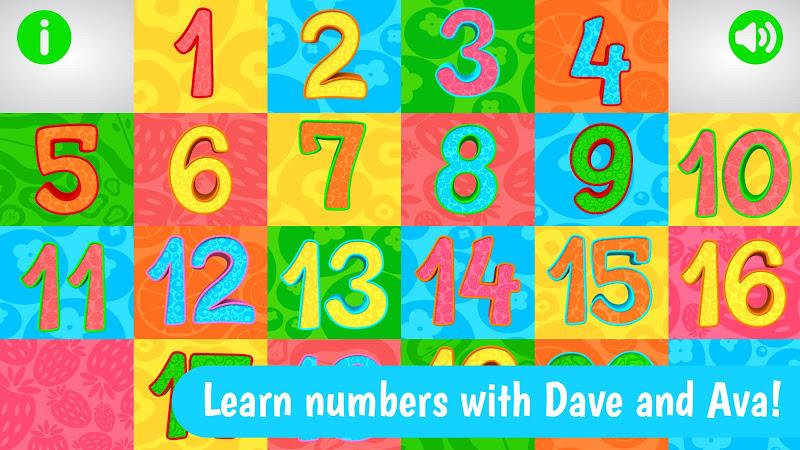 Numbers from Dave and Ava Capture d'écran 1
