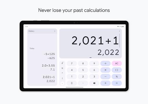 Calculator ภาพหน้าจอ 2