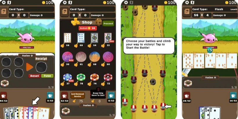 «Убийся покер: новая игра в iOS сочетает в себе покер, коллекцию монстров и палубу Roguelike»