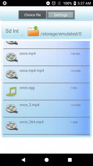 Video converter mp4 Captura de tela 1