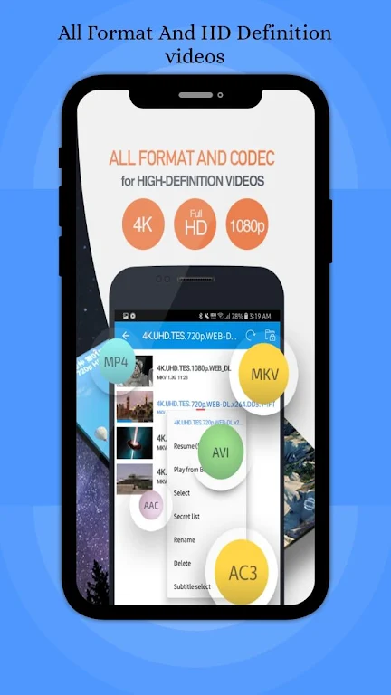 SNXX VIDEO PLAYER 2020 : All Format Video Player स्क्रीनशॉट 2