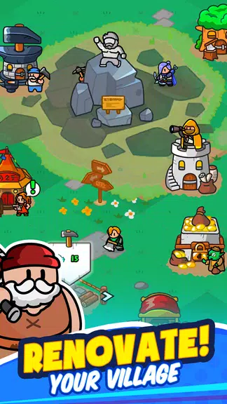 Rumble Heroes - Adventure RPG Tangkapan skrin 3