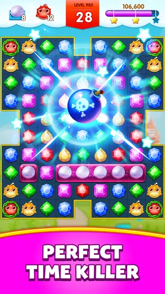 Jewels Legend - Match 3 Puzzle स्क्रीनशॉट 3
