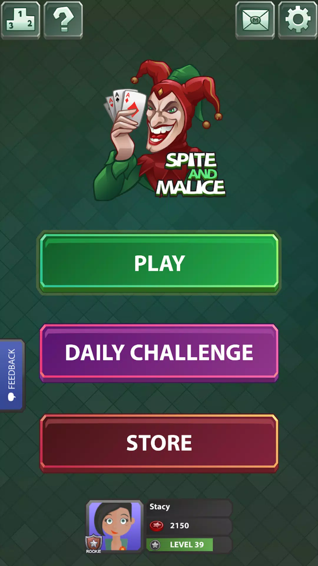 Spite & Malice - No Wifi Game スクリーンショット 4