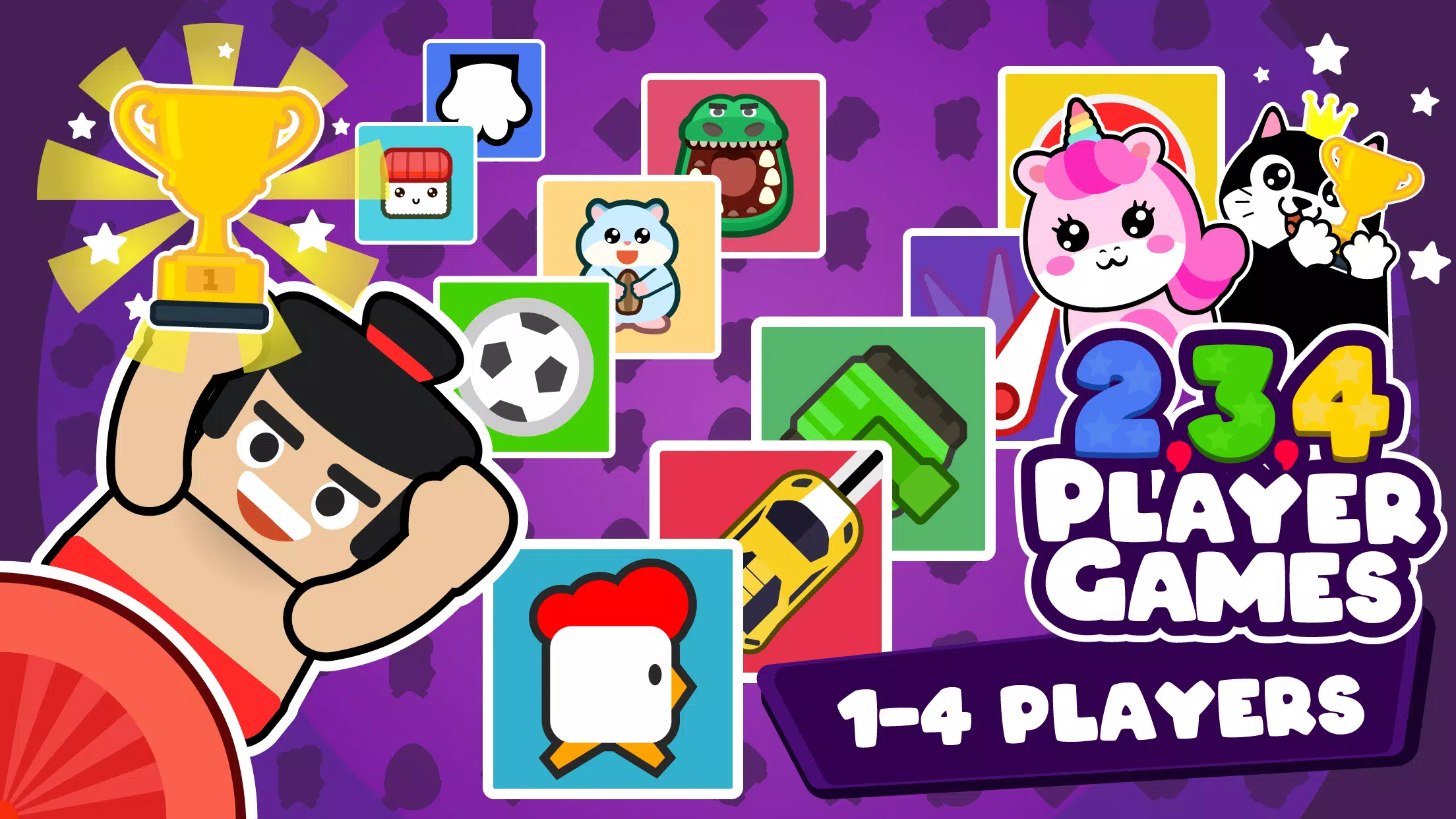 2 3 4 Player Mini Games Ekran Görüntüsü 1