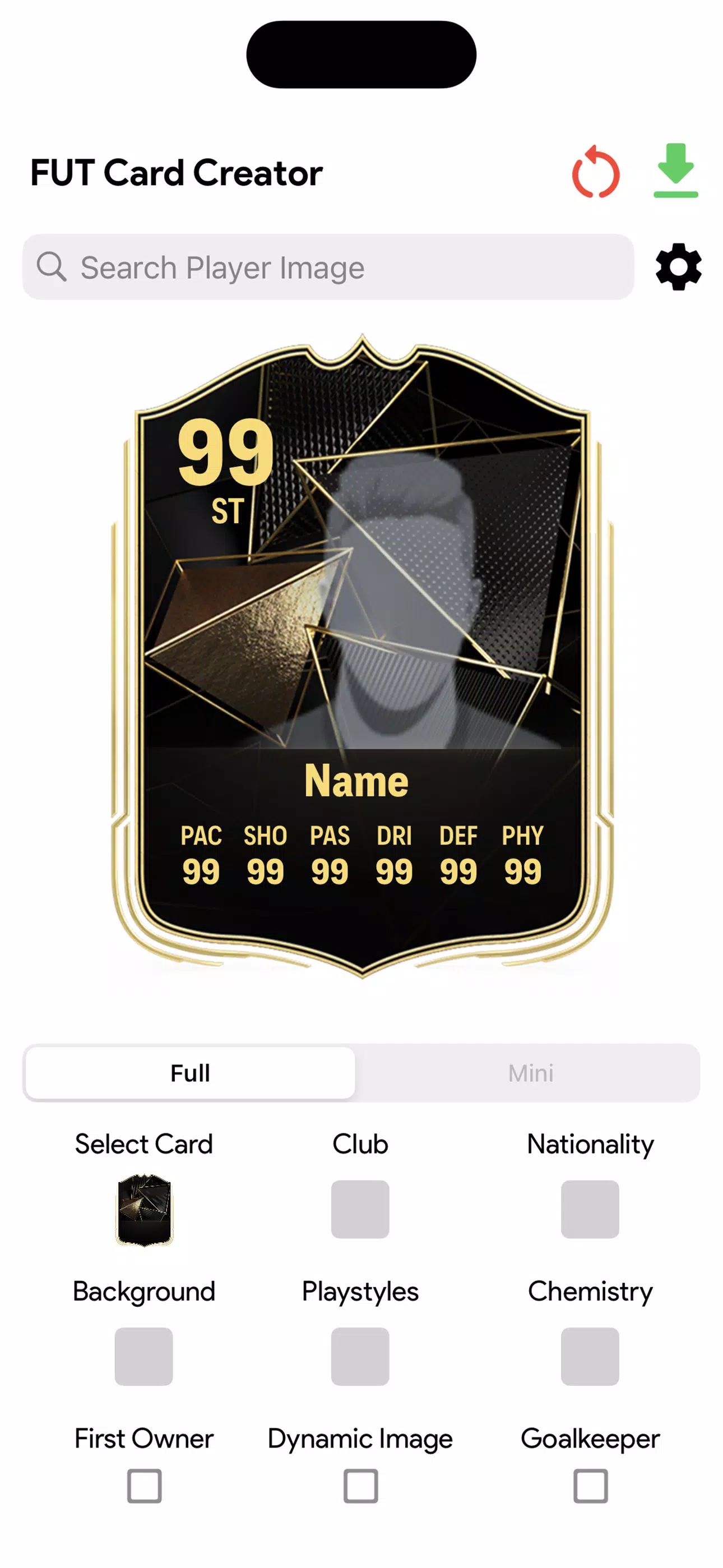 FC Card Creator 25應用截圖第4張
