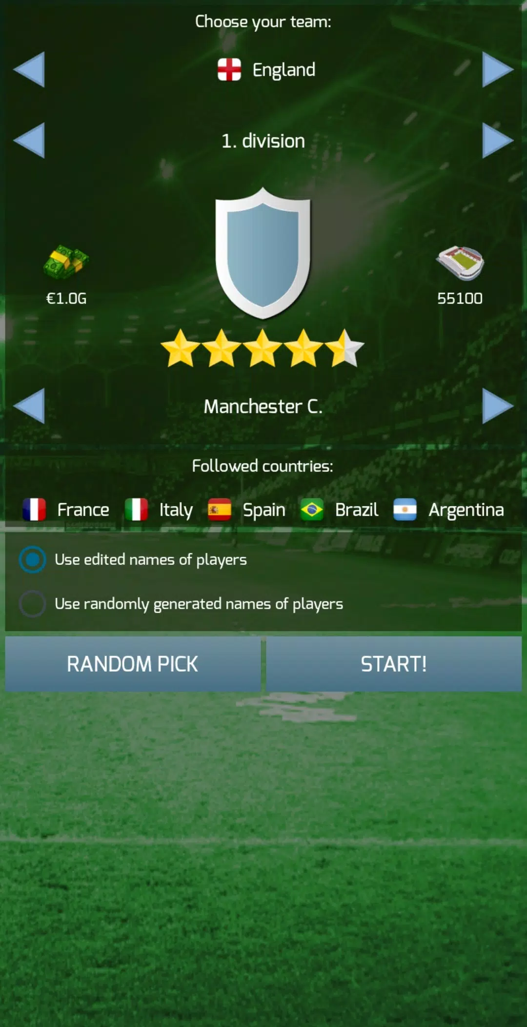 True Football 3 Captura de tela 1