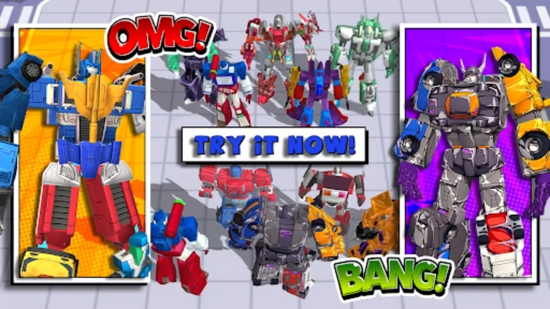 Superhero Robot Monster Battle Скриншот 1