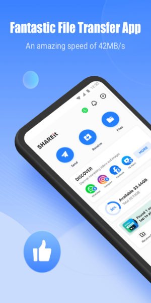 SHAREit: Transfer, Share Files Mod Ekran Görüntüsü 1