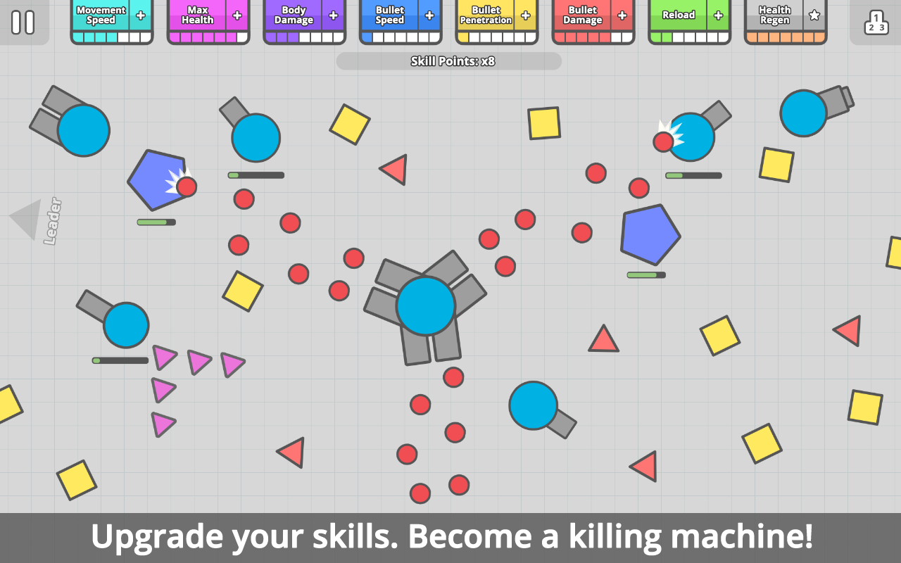 diep.io स्क्रीनशॉट 3