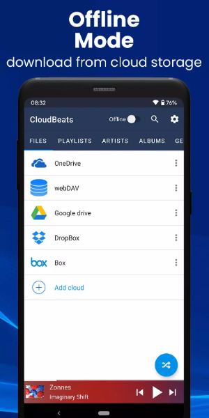 CloudBeats Tangkapan skrin 2