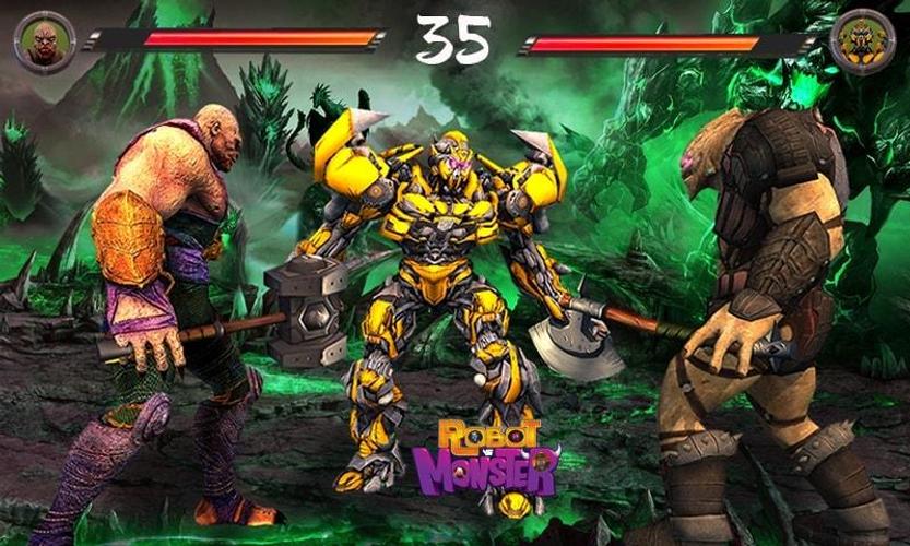 Monster vs Robot Extreme Fight स्क्रीनशॉट 4