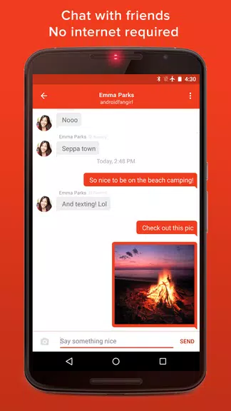 FireChat Capture d'écran 1