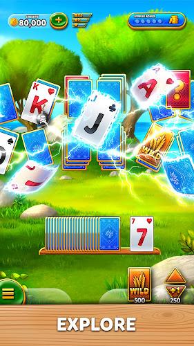 Solitaire Grand Harvest Schermafbeelding 2