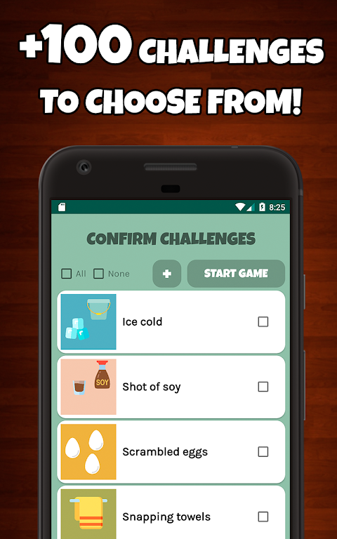 Silent Library Challenges: funny dares, party game應用截圖第2張