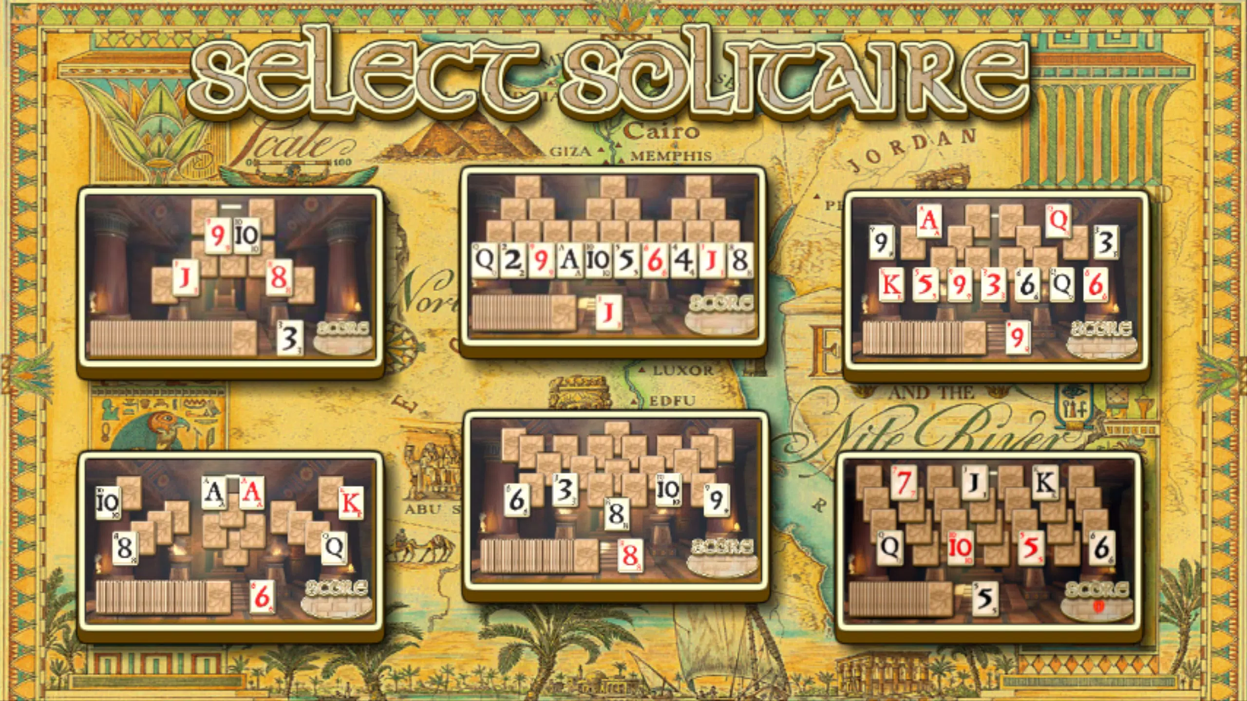 Egypt Solitaire 스크린샷 2