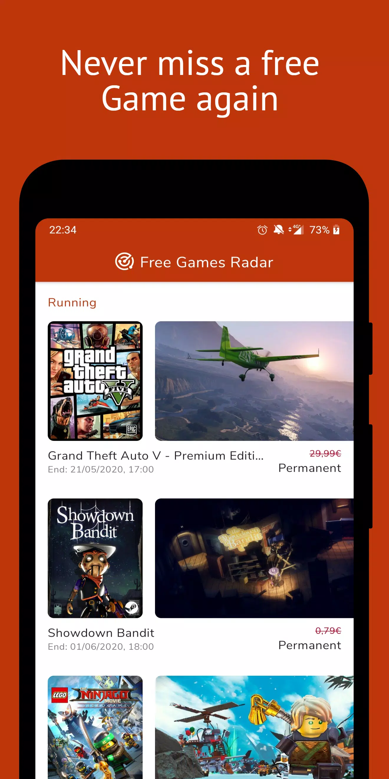 PC Games Radar for Epic Games, Captura de tela 1