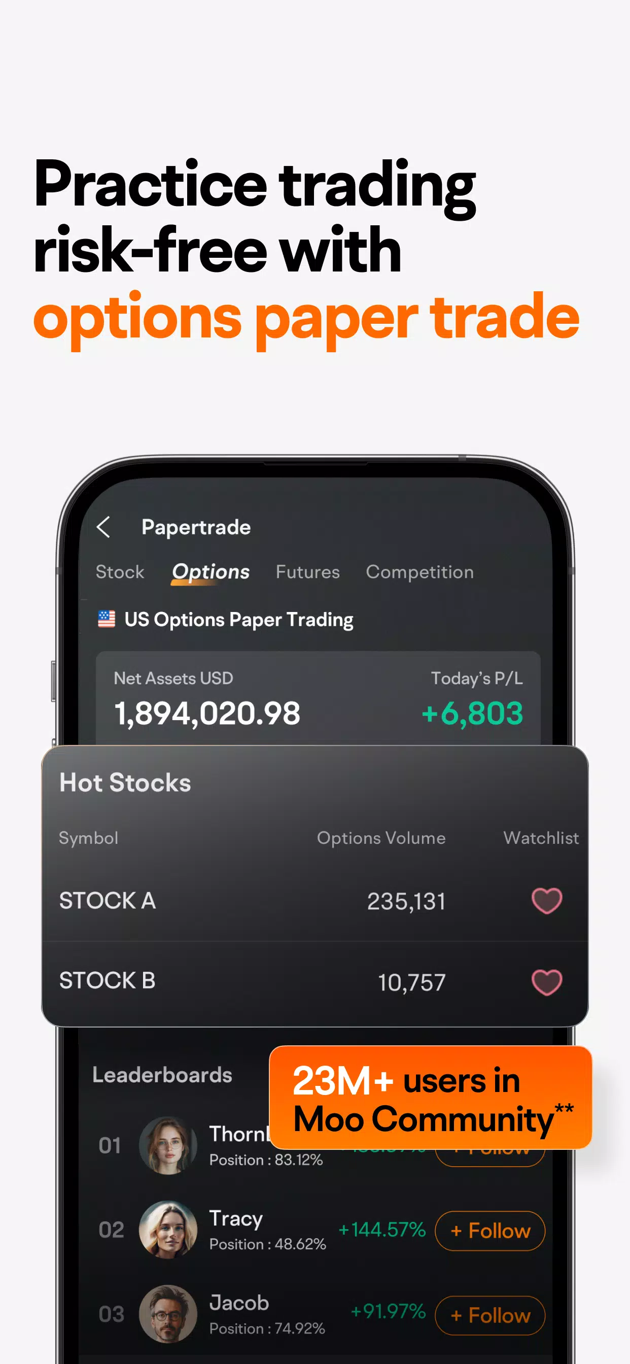 moomoo: options & stocks Capture d'écran 3