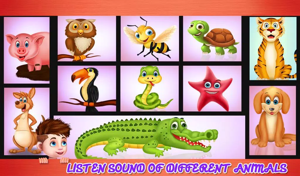 Learning Animal Sounds Games Screenshot 2