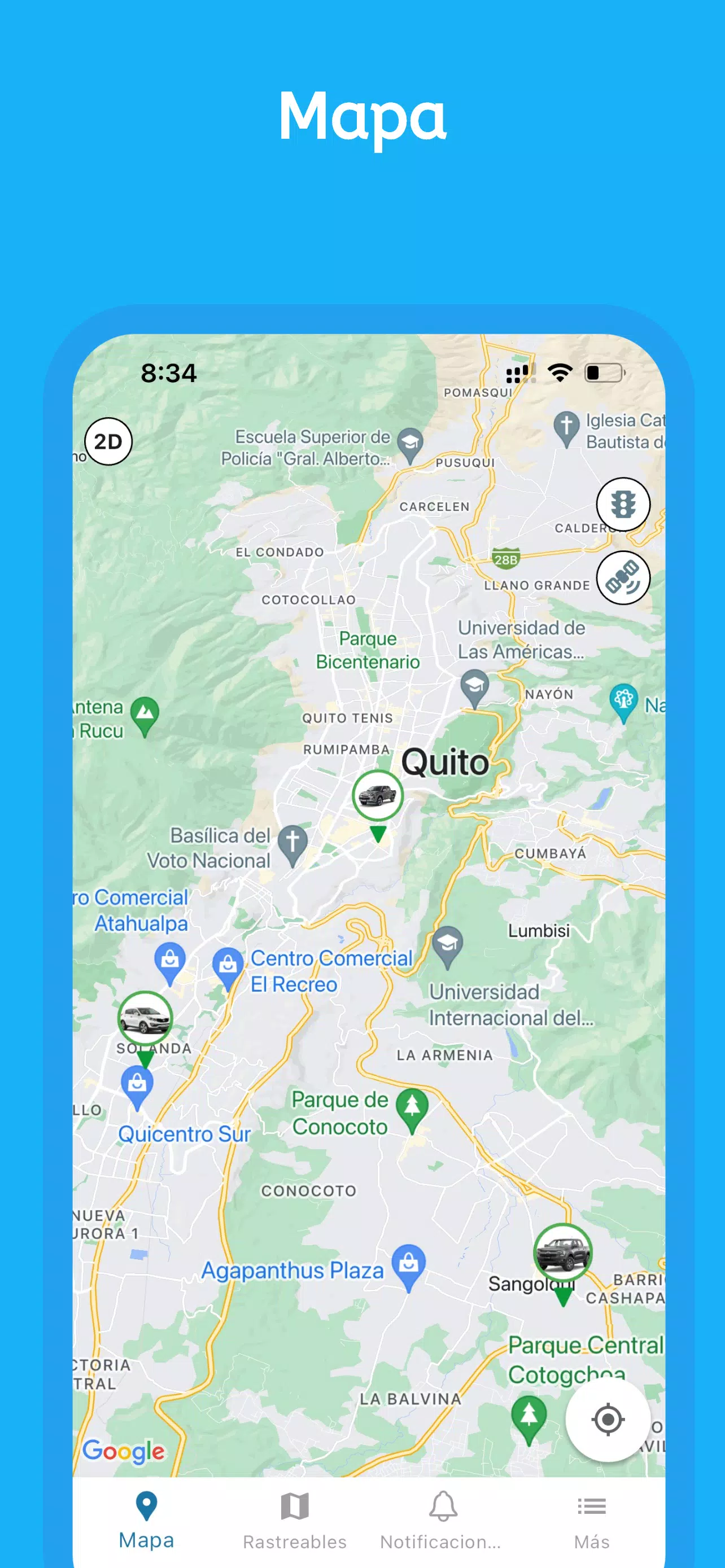 EcuaGPS應用截圖第4張