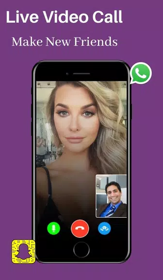 Schermata WoWChat - Live Girls Chat 1