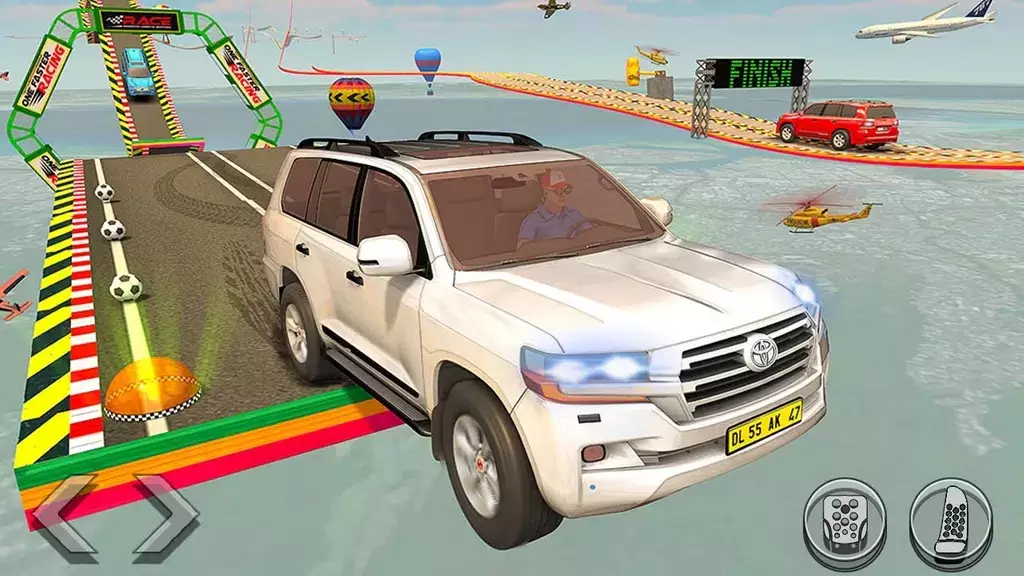 Mega Ramp Car Stunt Racing 3d ภาพหน้าจอ 1