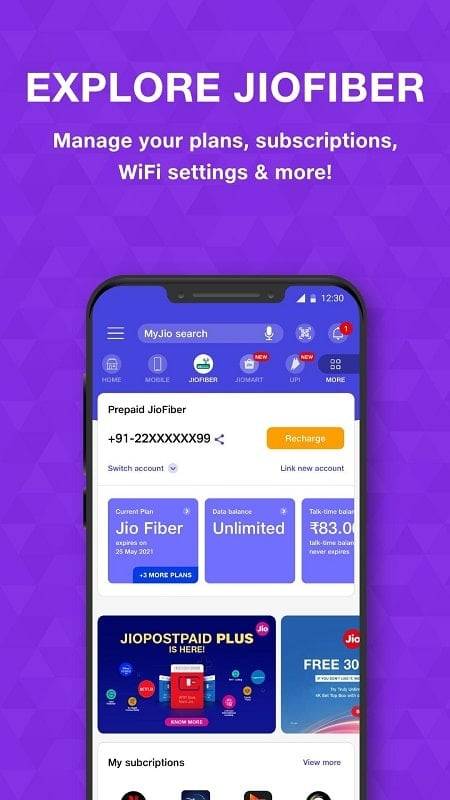 MyJio: For Everything Jio स्क्रीनशॉट 2