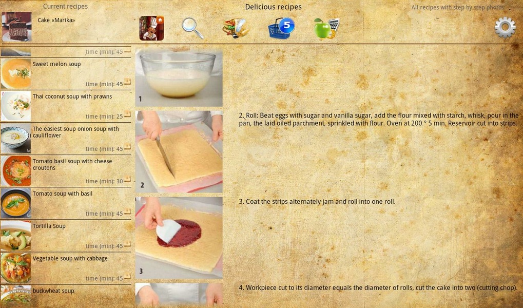 Delicious Recipes Captura de pantalla 4