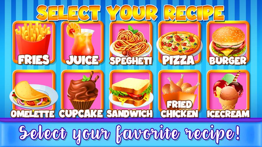 School Toddlers Breakfast Food Screenshot 1