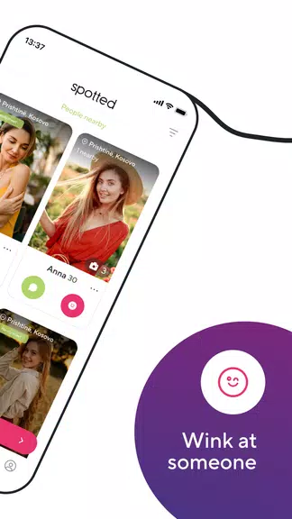 Spotted: Local dating-app 스크린샷 2