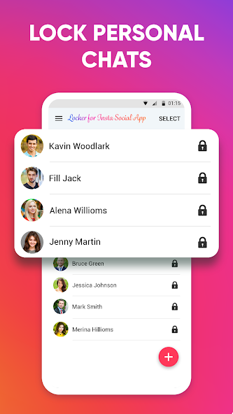 Locker for Insta Social App Mod Captura de pantalla 3