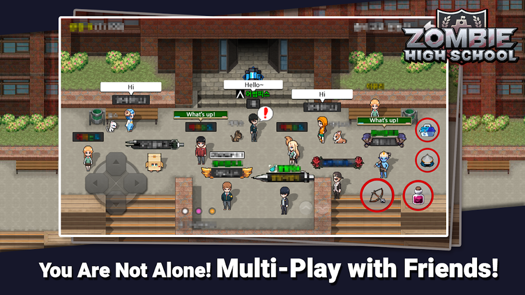 Zombie High School Mod Ekran Görüntüsü 4