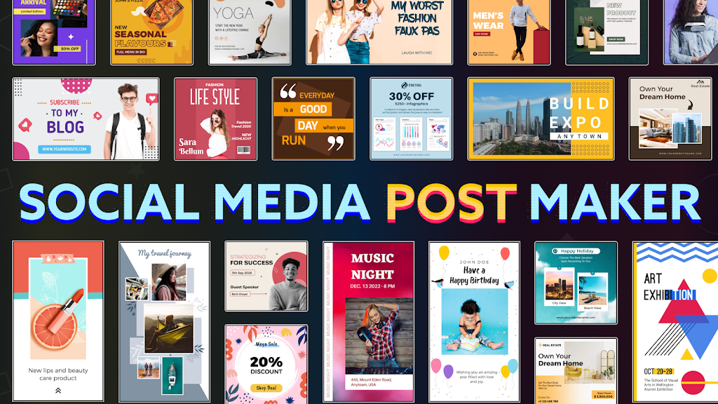 Social Media Post Maker Screenshot 1